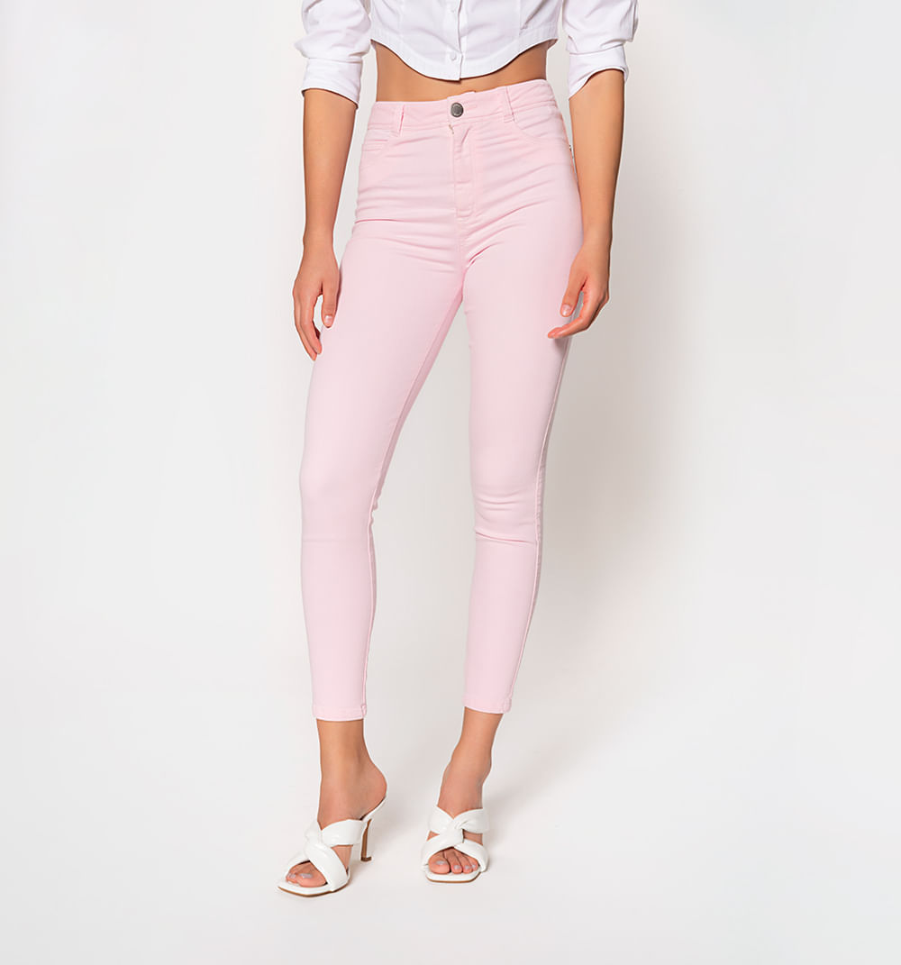 Jean  ultraslim tiro sueper alto, cinco