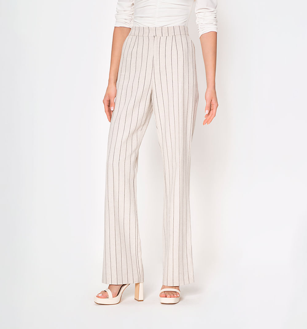 Pantalon raya tiza