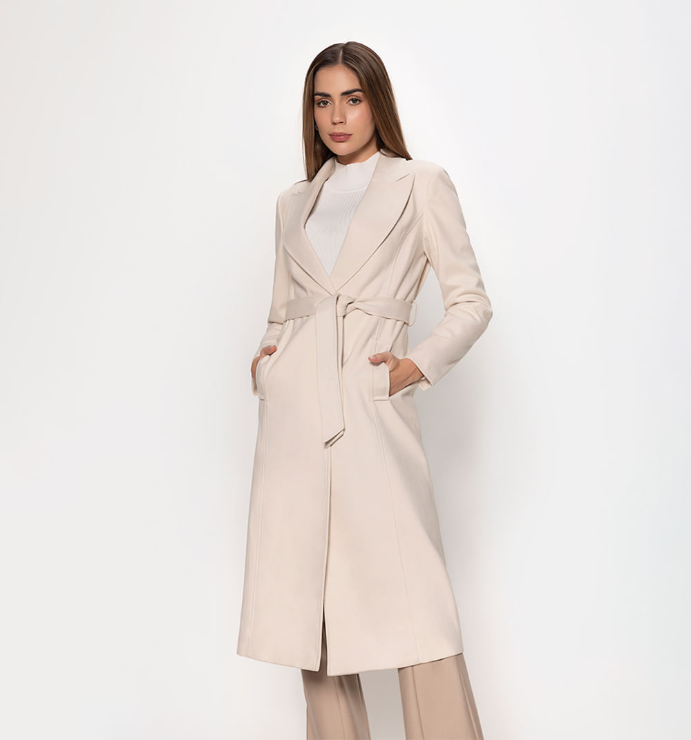 Gaban en paño con bolsillos