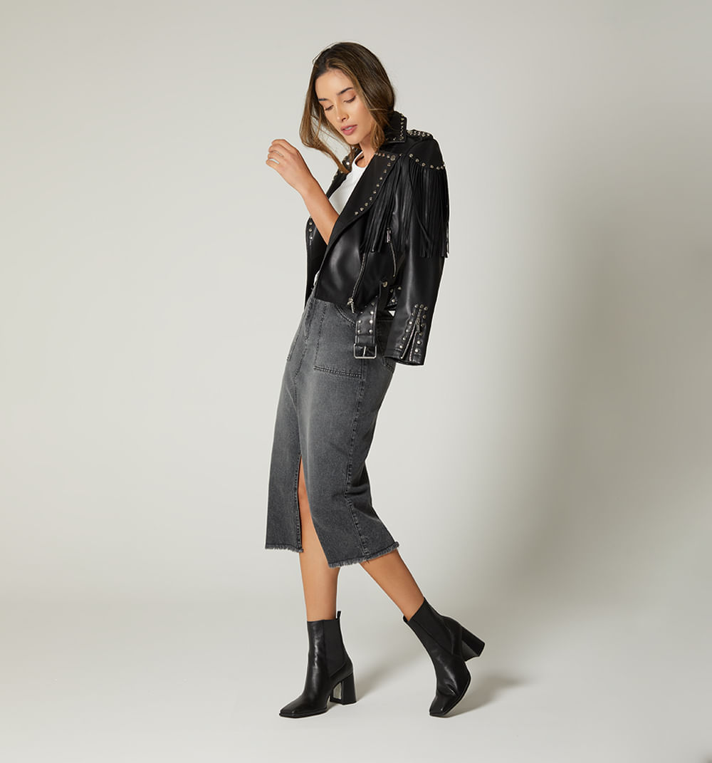 Blusa basica escote redondo manga corta