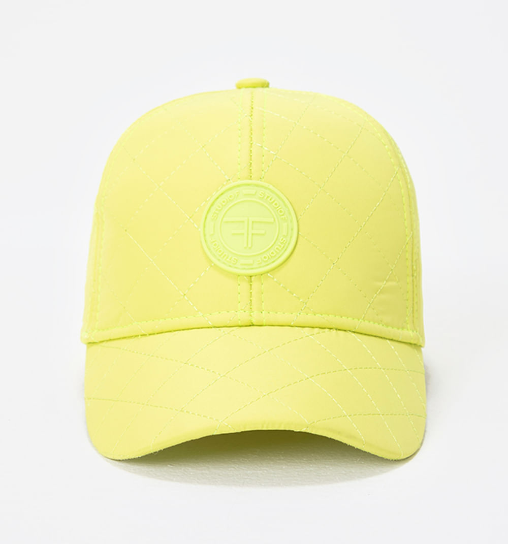 Gorra con aplique logo