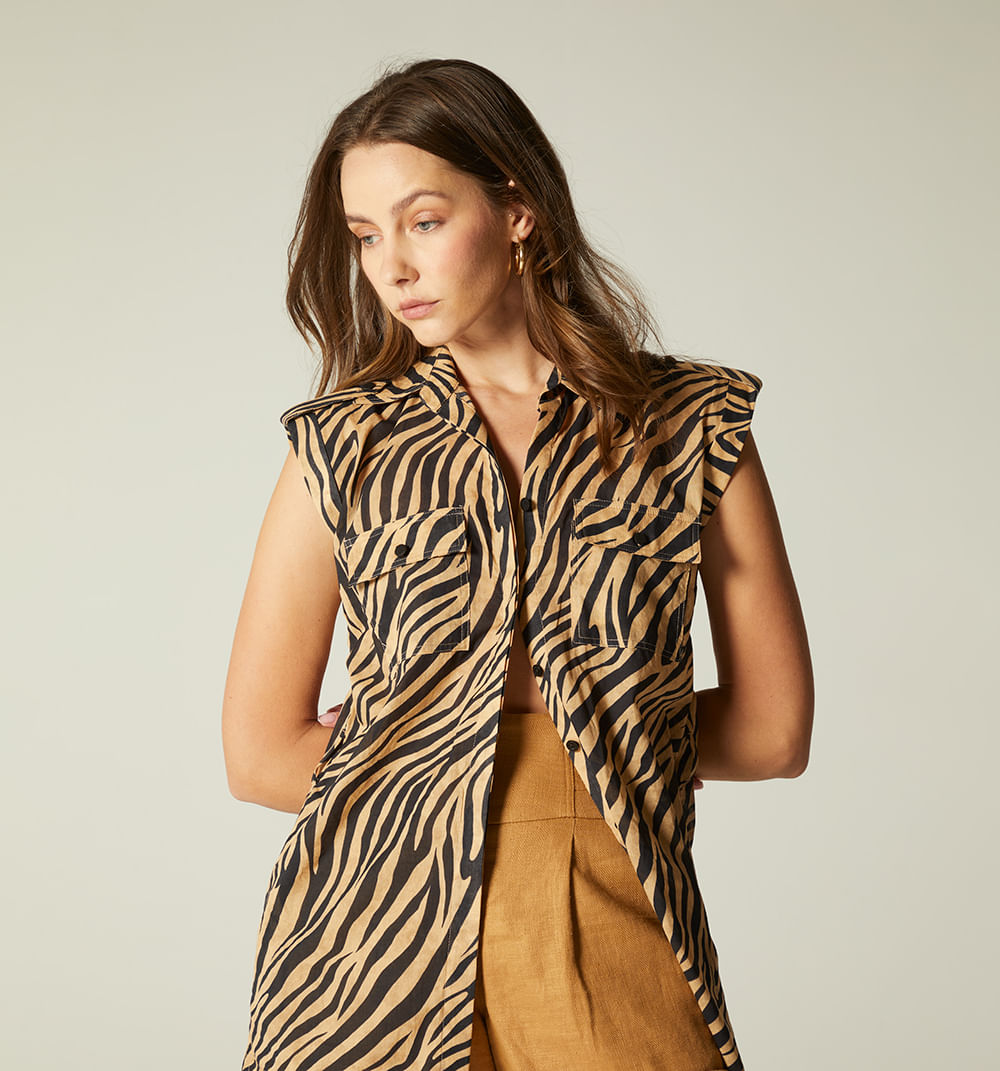 Bluson sisa con cinturon