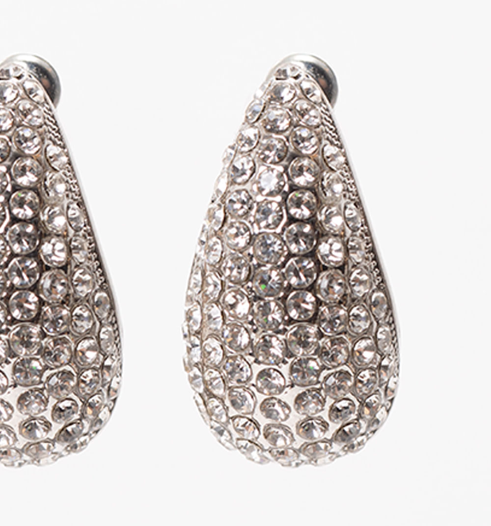 Aretes gota cristales
