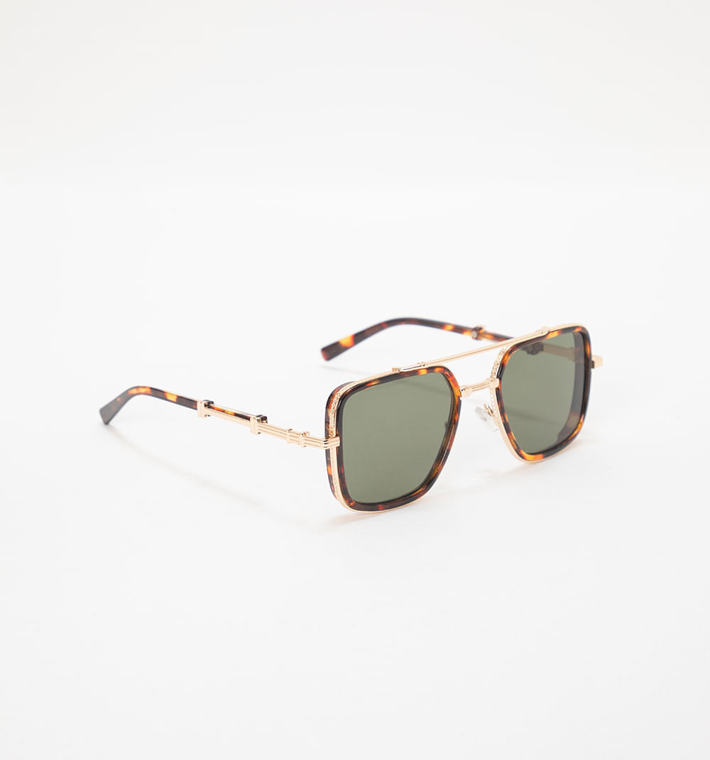 Gafas tipo aviador detalle lateral