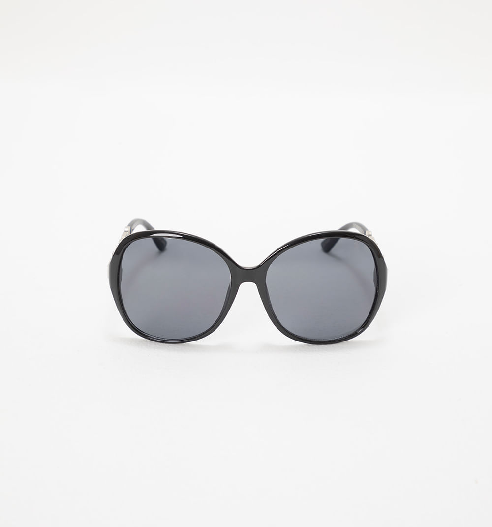 Gafas maxi redondas detalle lateral cadena