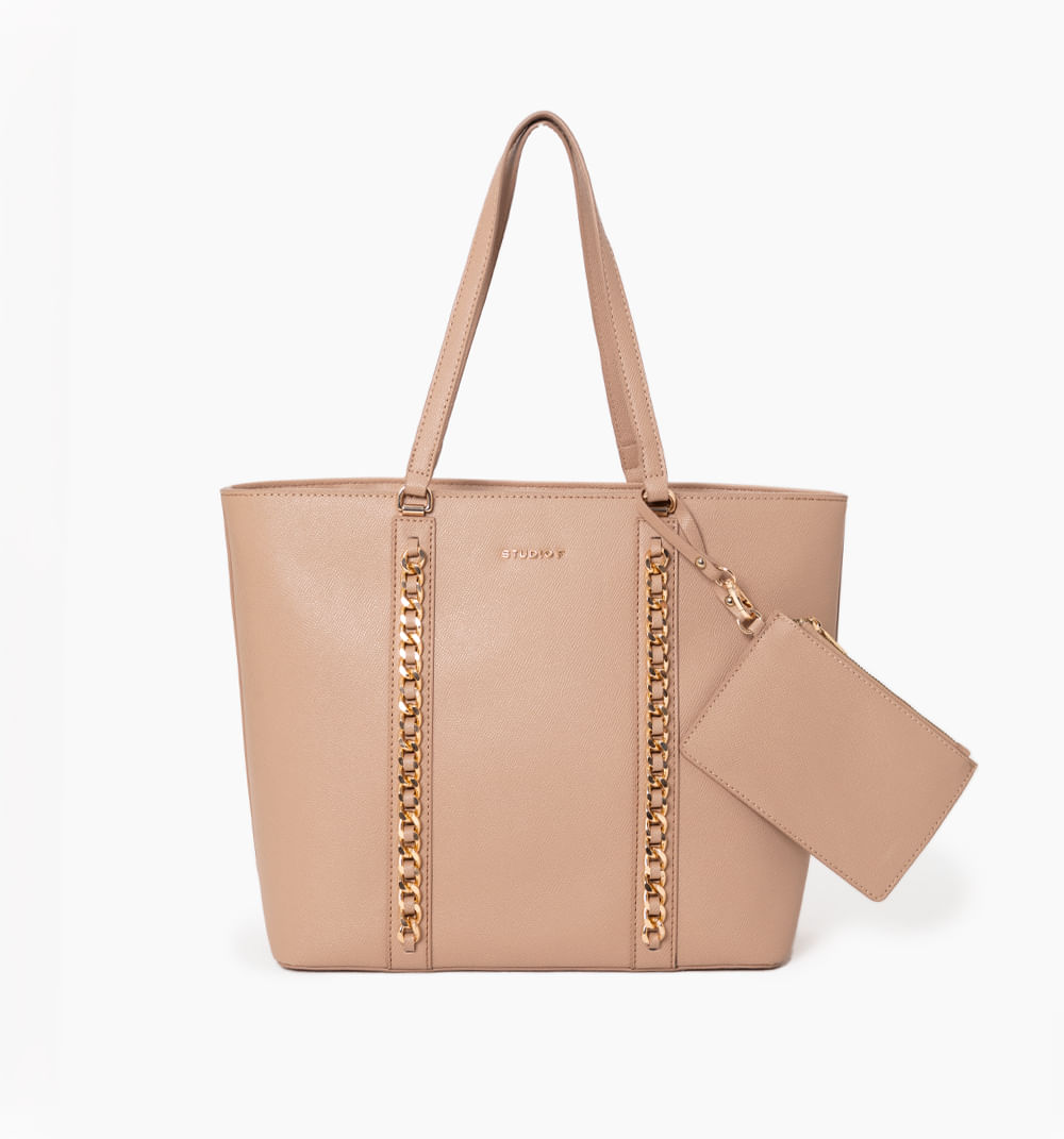 Bolsos de hombro con cadenas decorativas