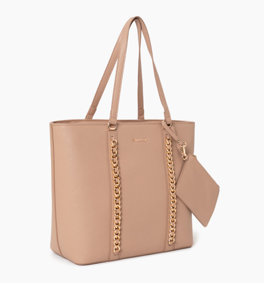 Bolsos de hombro con cadenas decorativas