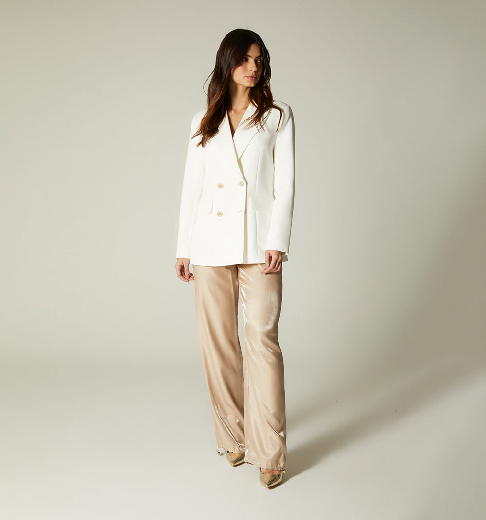 Pantalon cargo con elastico en bota
