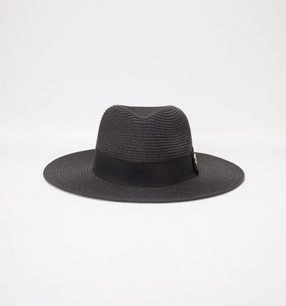 Sombrero panama detalle logo