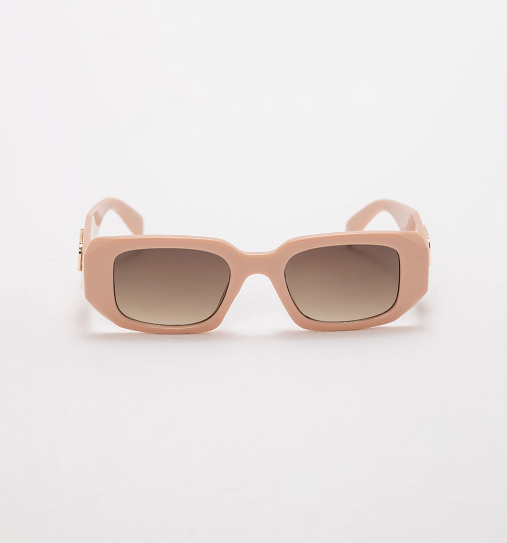 Gafas rectangulares detalle logo