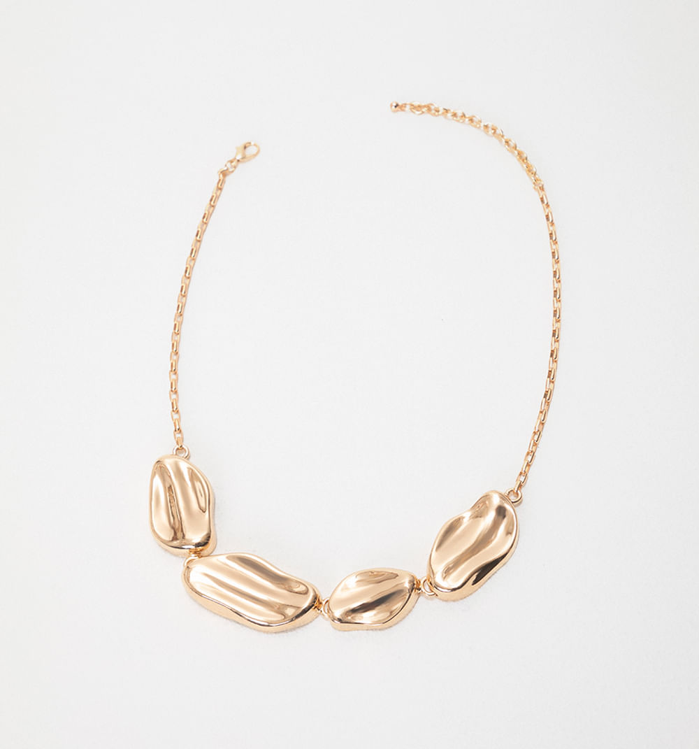 Collar formas organicas entorchadas