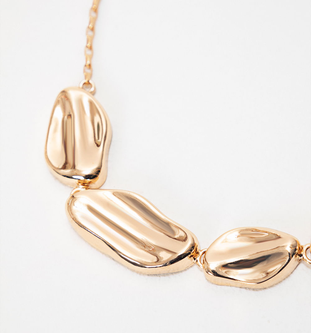 Collar formas organicas entorchadas
