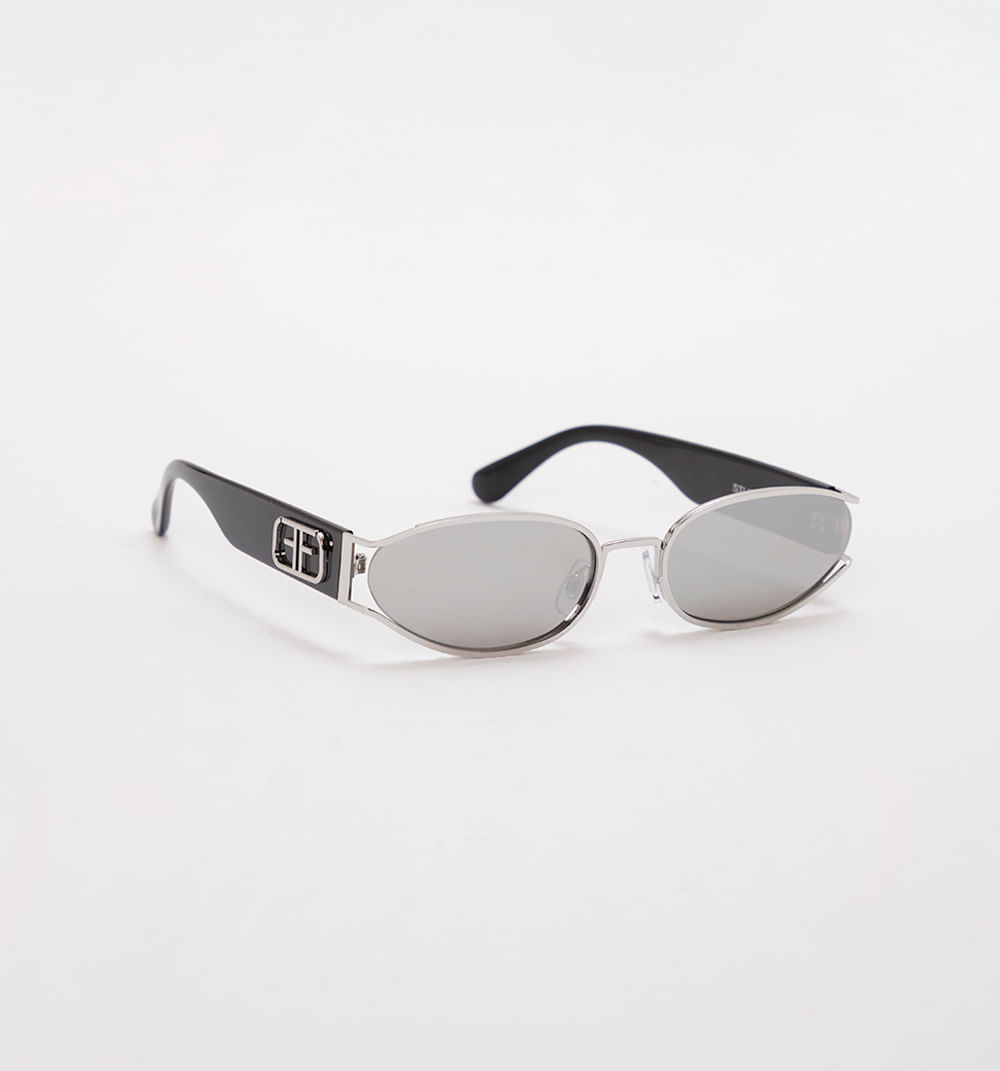 Gafas ovaladas marco metalico