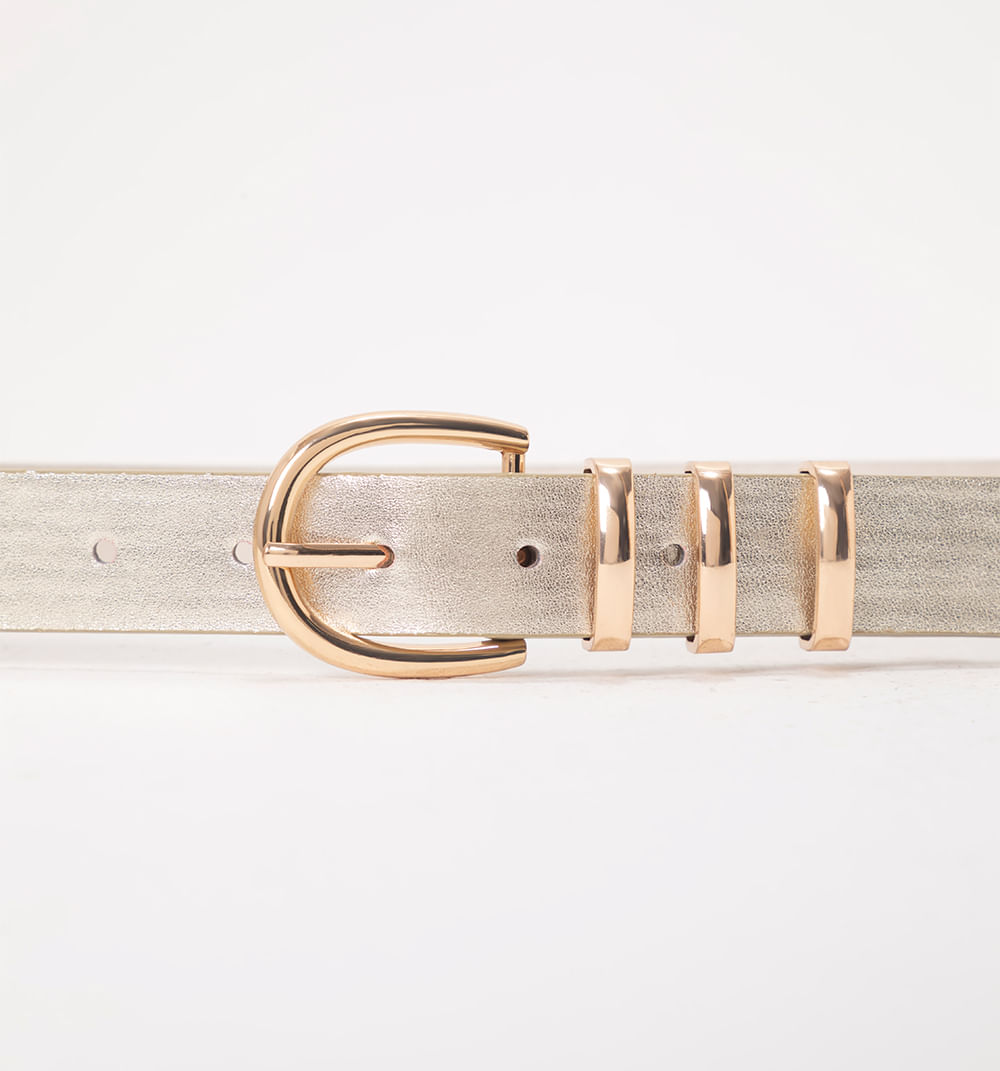 Correa pasadores y puntera metalicos