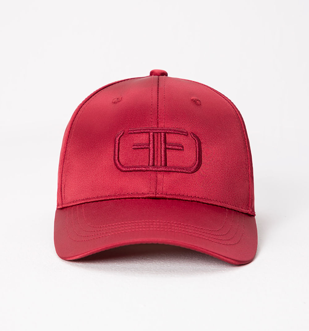 Gorra satin logo bordado