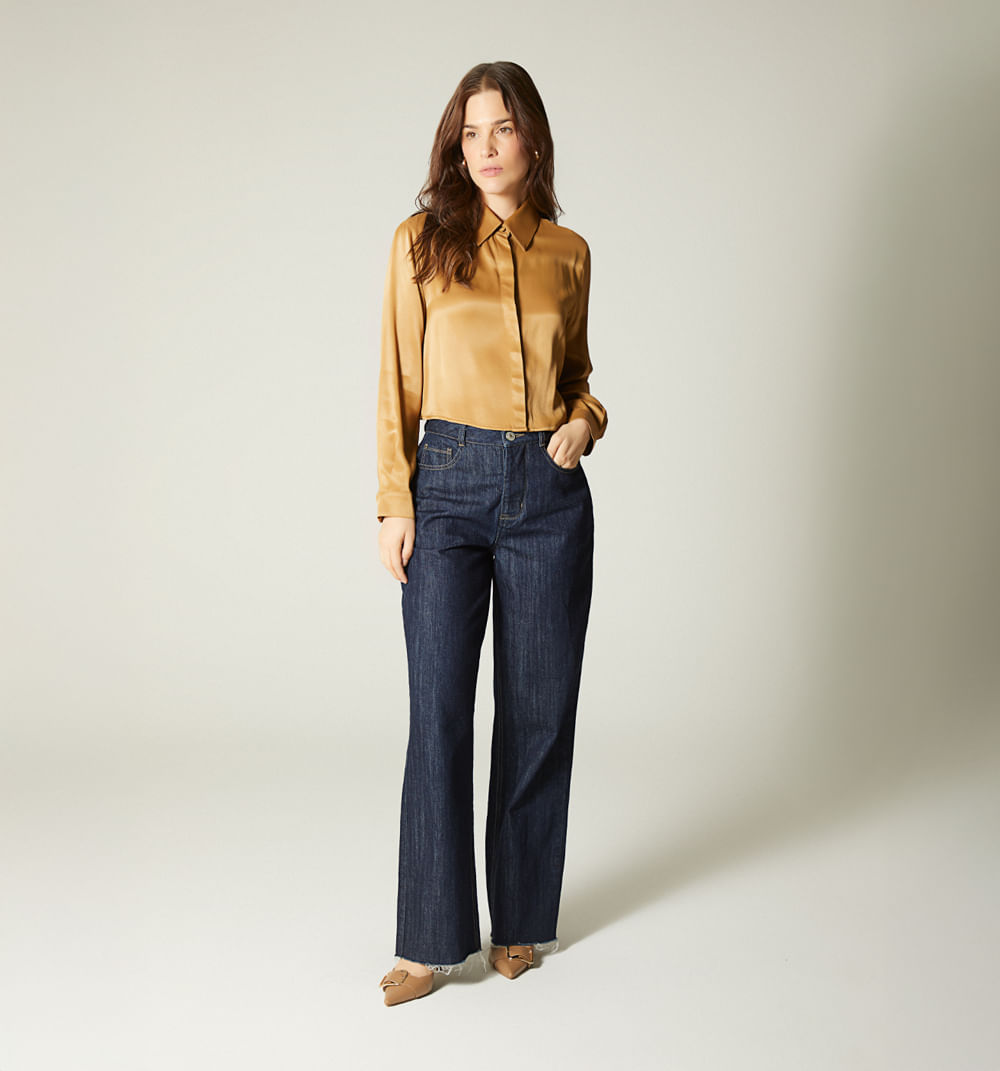 Blusa camisera boxy