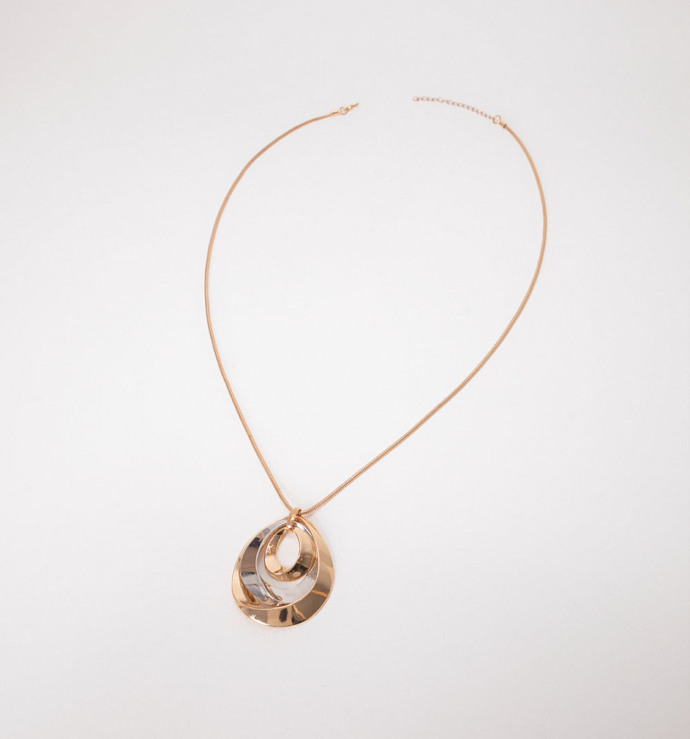 Collar cadena serpiente maxi dijes