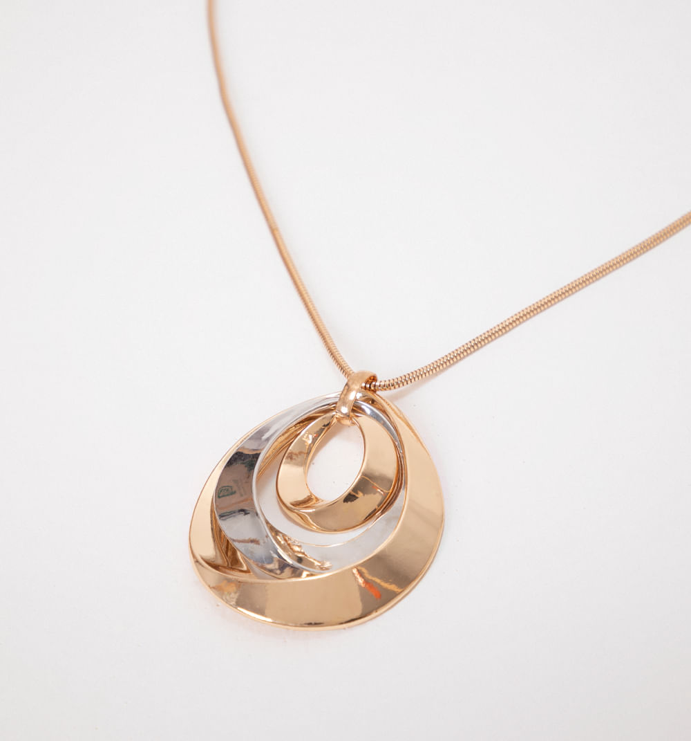 Collar cadena serpiente maxi dijes