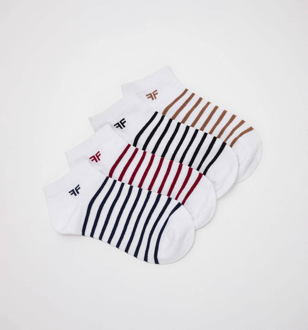 Set medias x 4 rayas