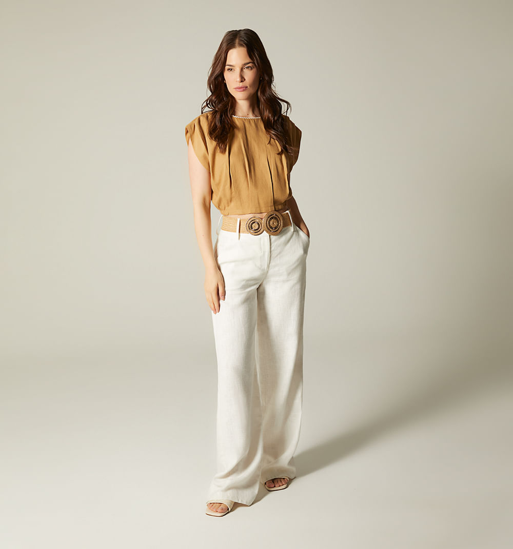 Blusa sisa con volumen