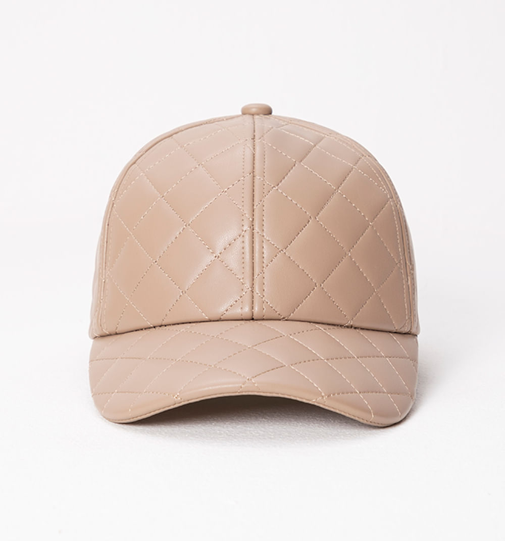 Gorra pu acolchado