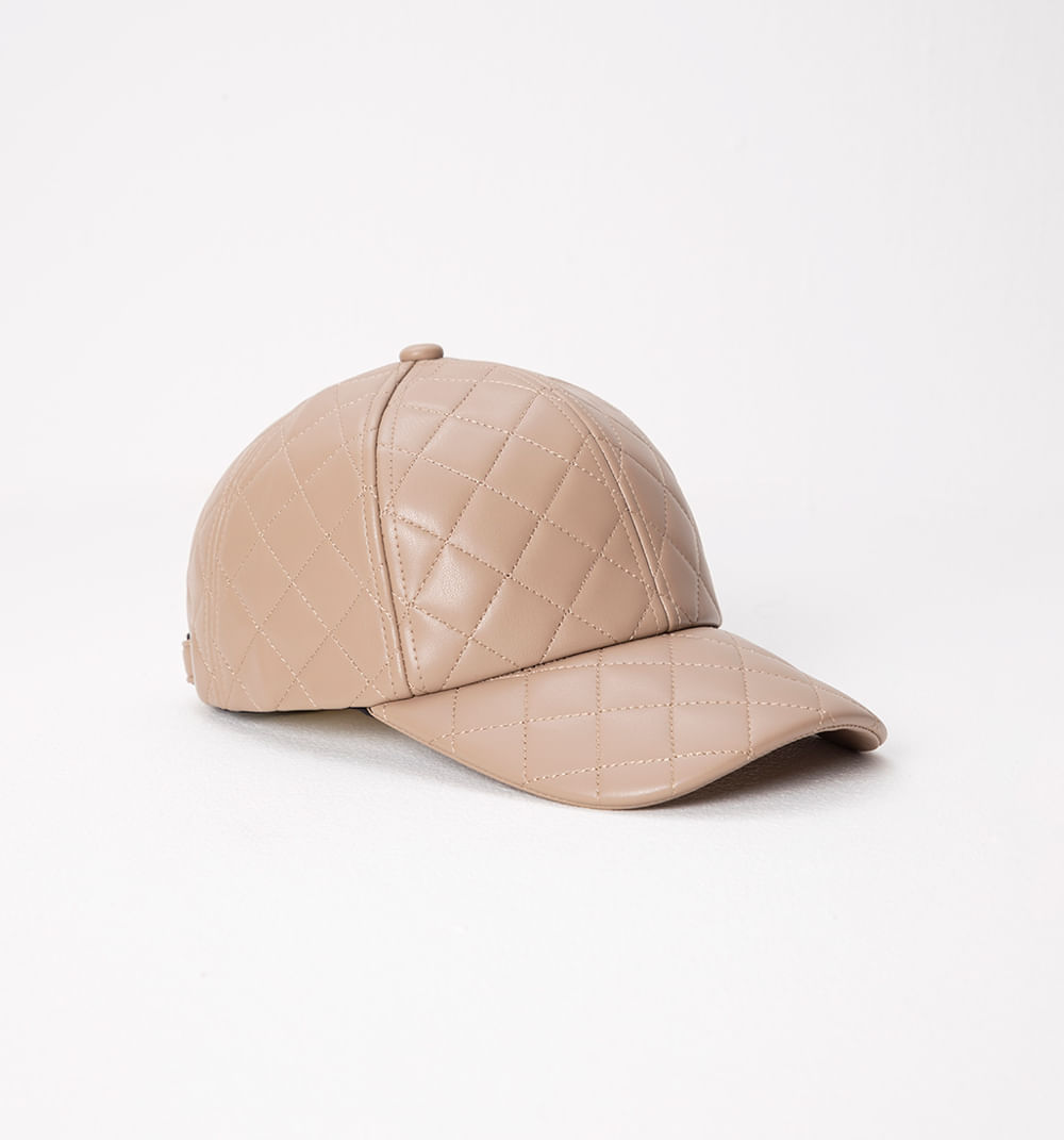Gorra pu acolchado
