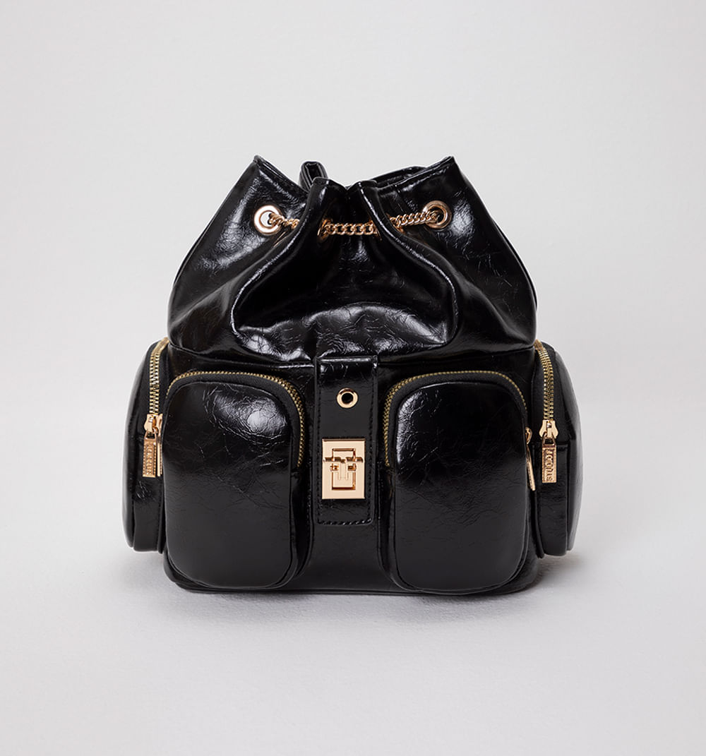 Morral con mini bolsillos