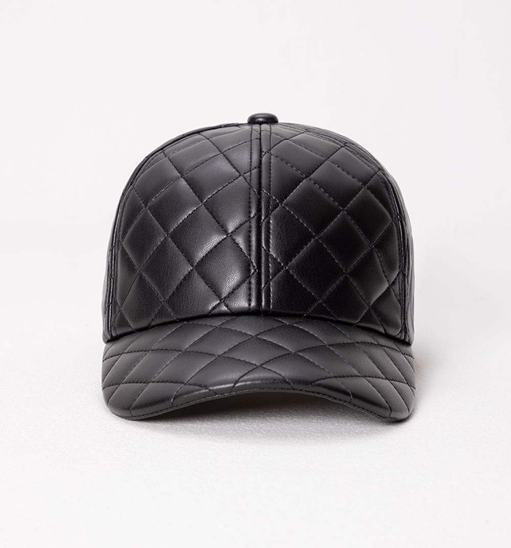 Gorra pu acolchado
