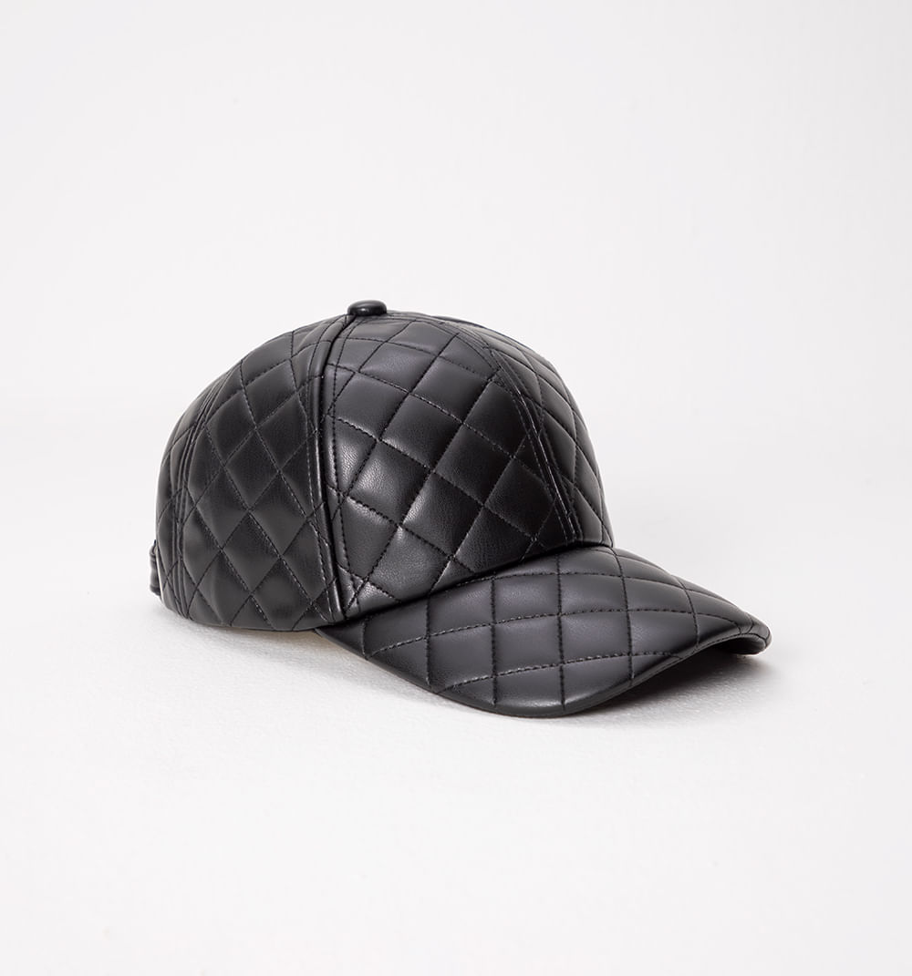 Gorra pu acolchado