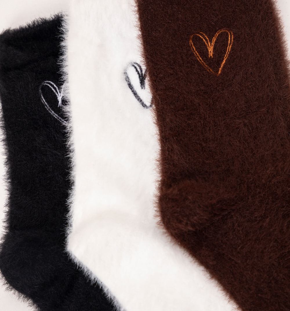 Medias pelo set x3