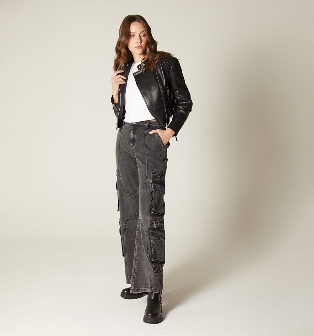 Camiseta manga corta boxy