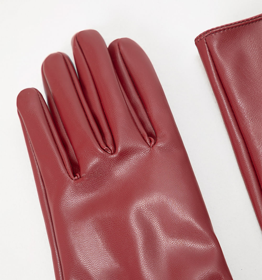 Guantes pu unicolor