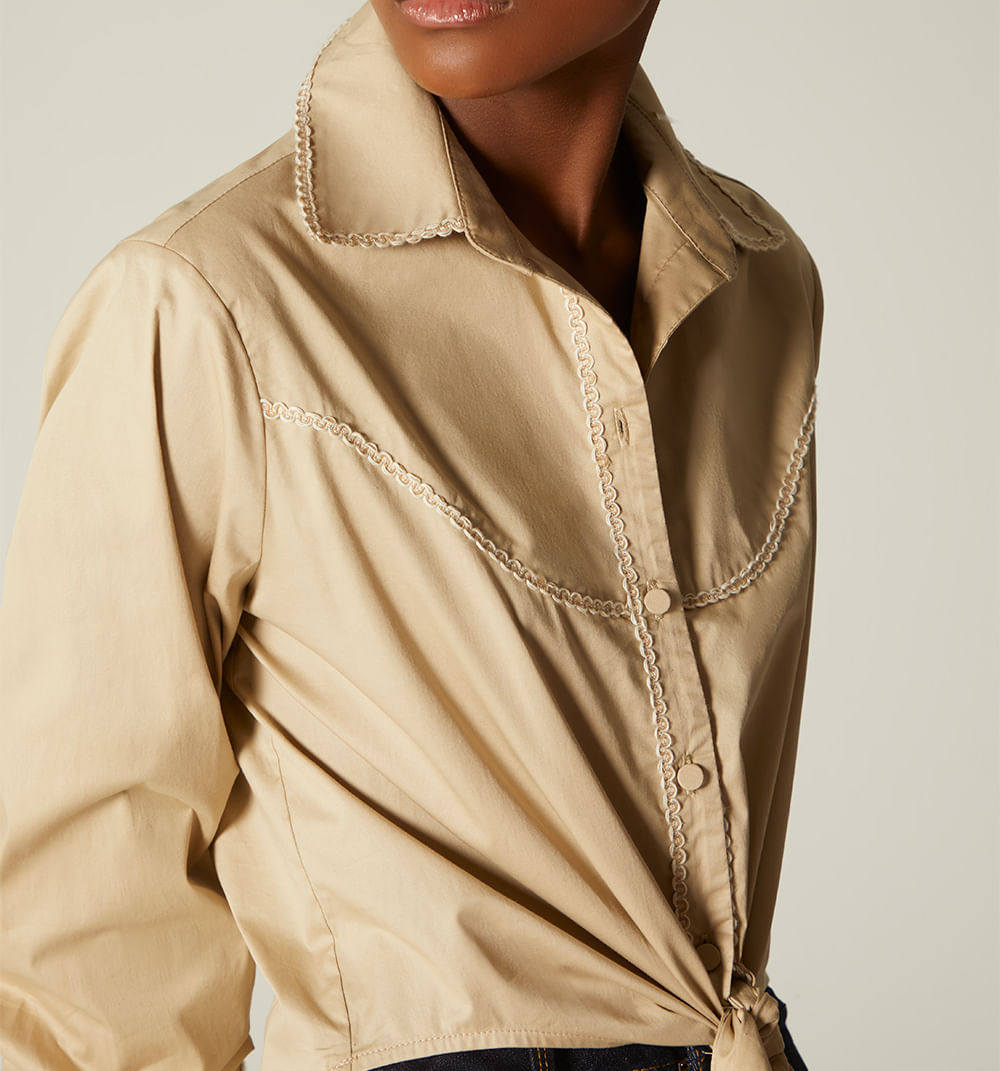 Camisera tipo western