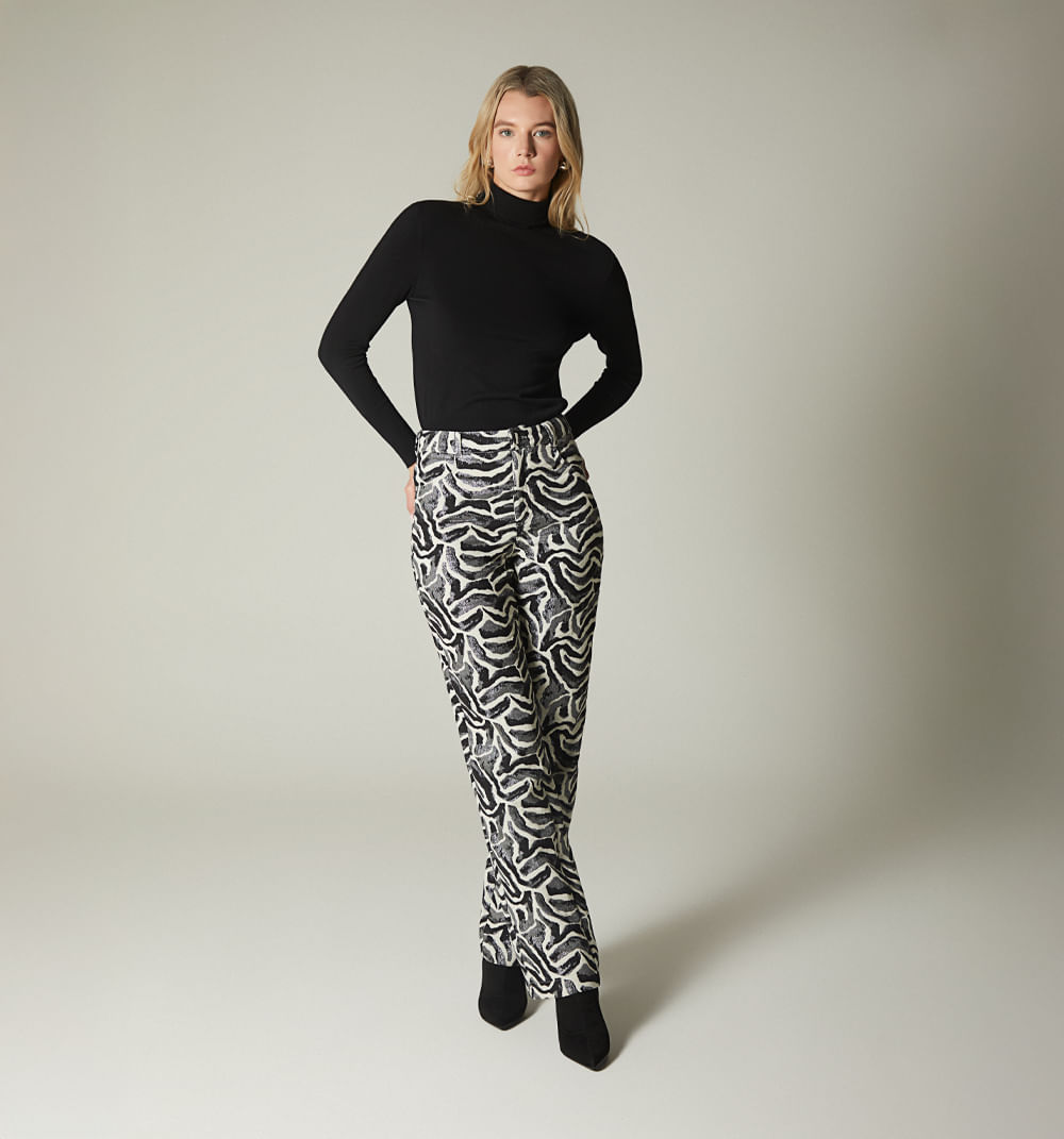 Buso manga larga cuello tortuga