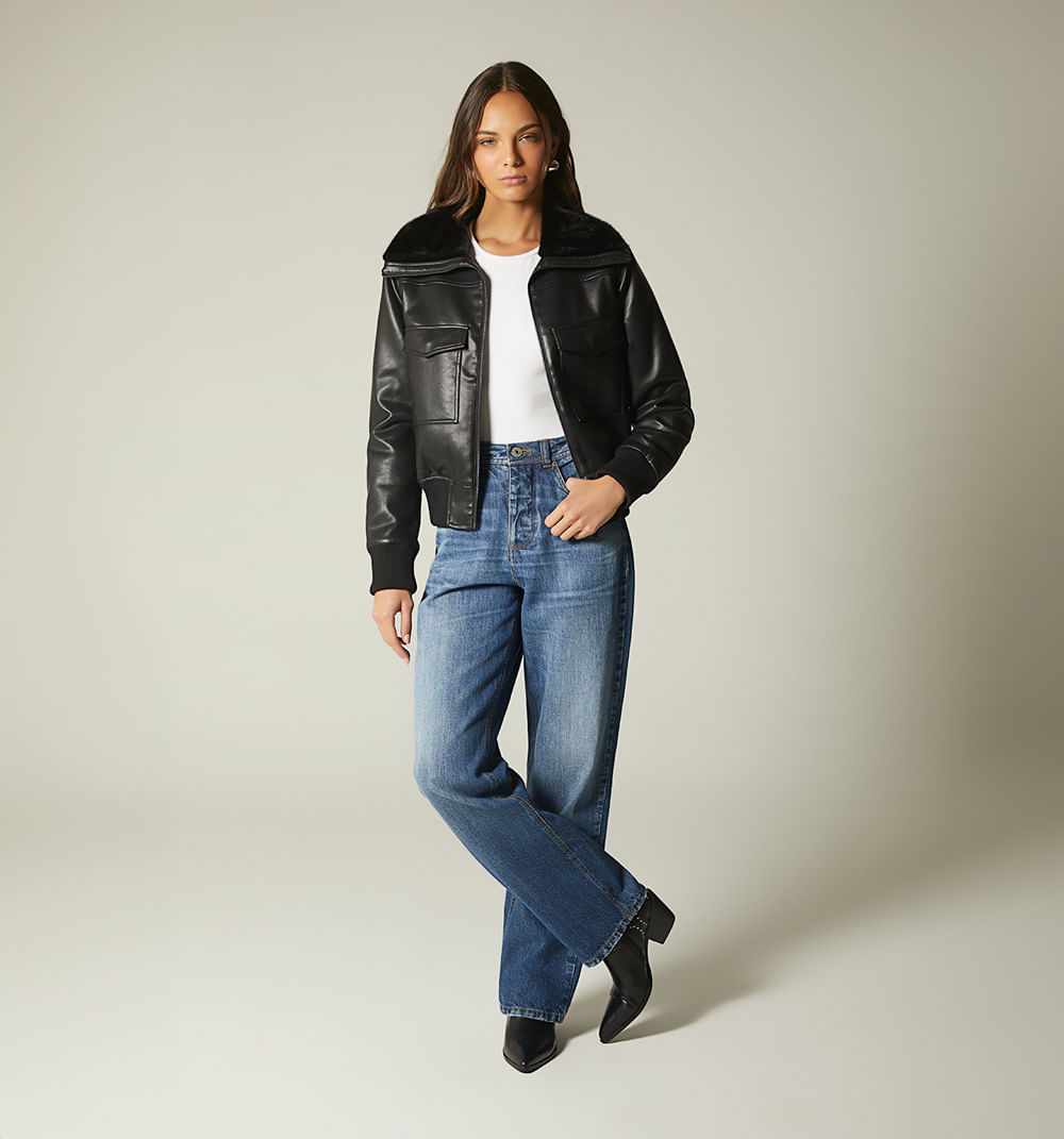 Chaqueta tipo bomber