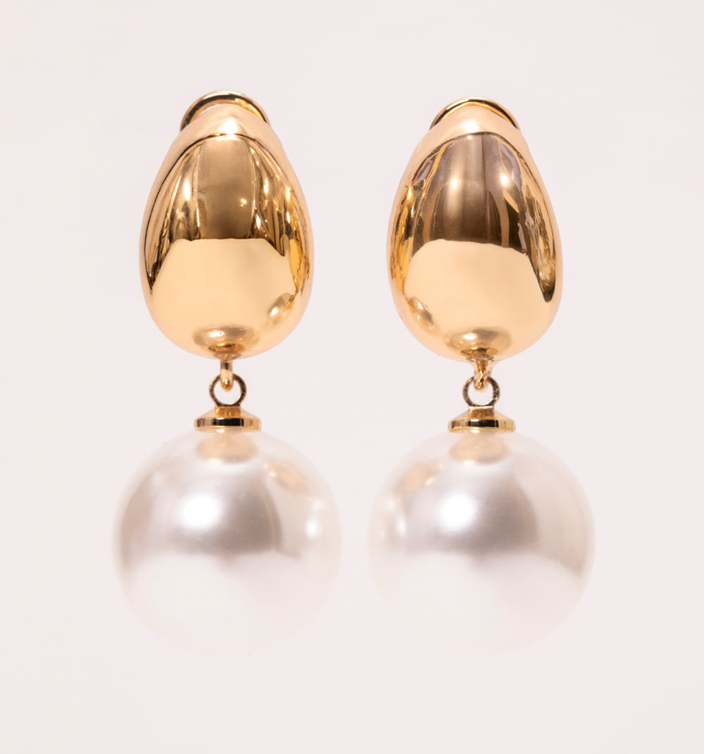 Aretes maxi perla