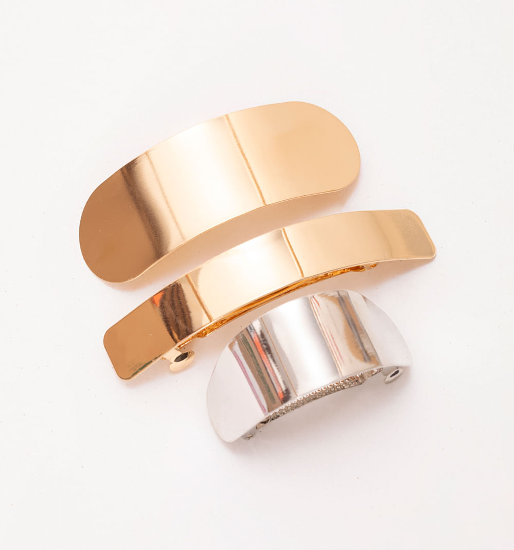 Hebillas metalicas set x3