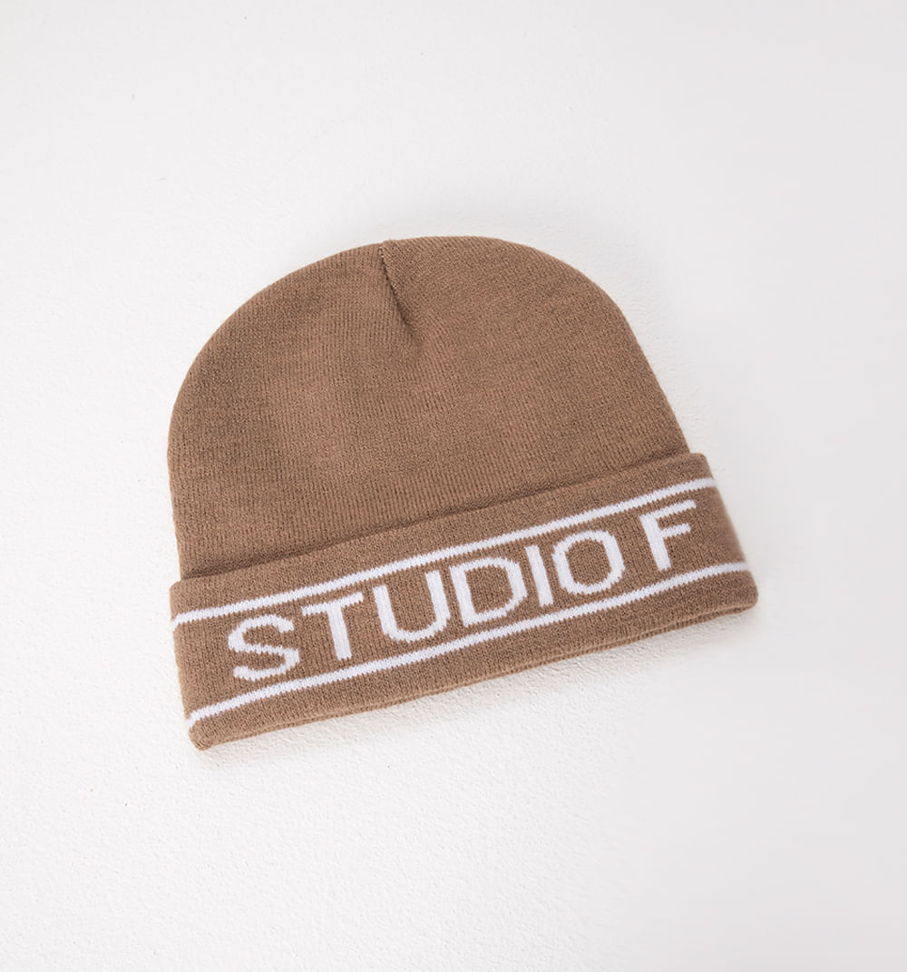 Gorro tejido logo