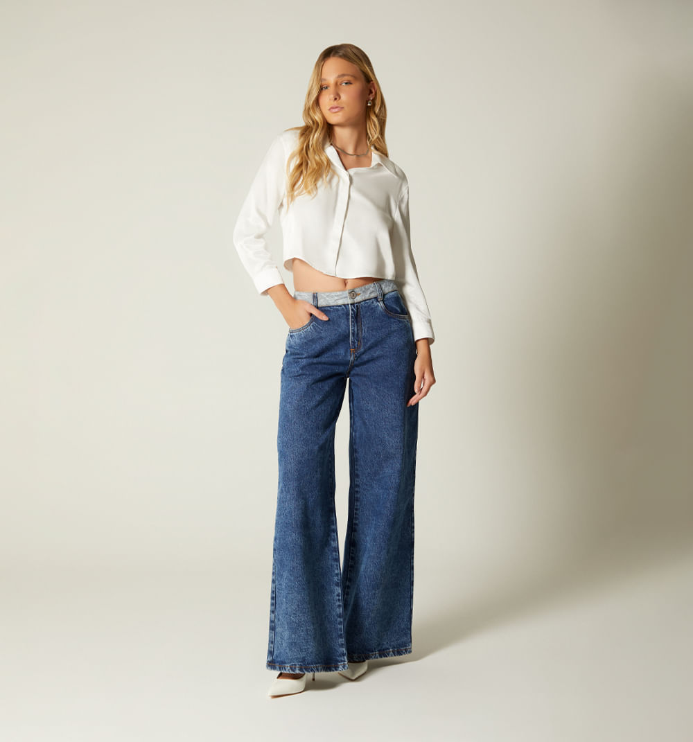 Blusa camisera boxy