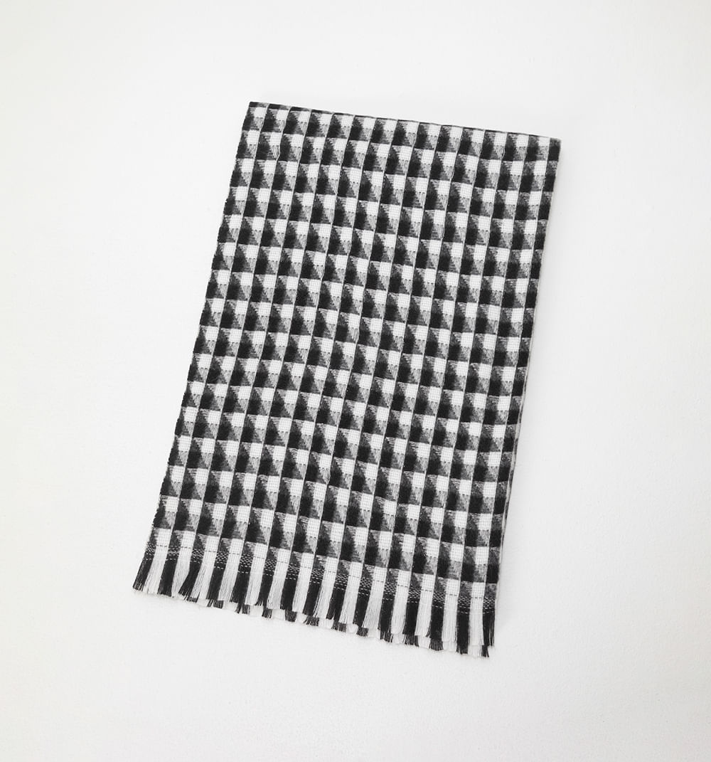 Pashmina triangulos bicolor con lurex