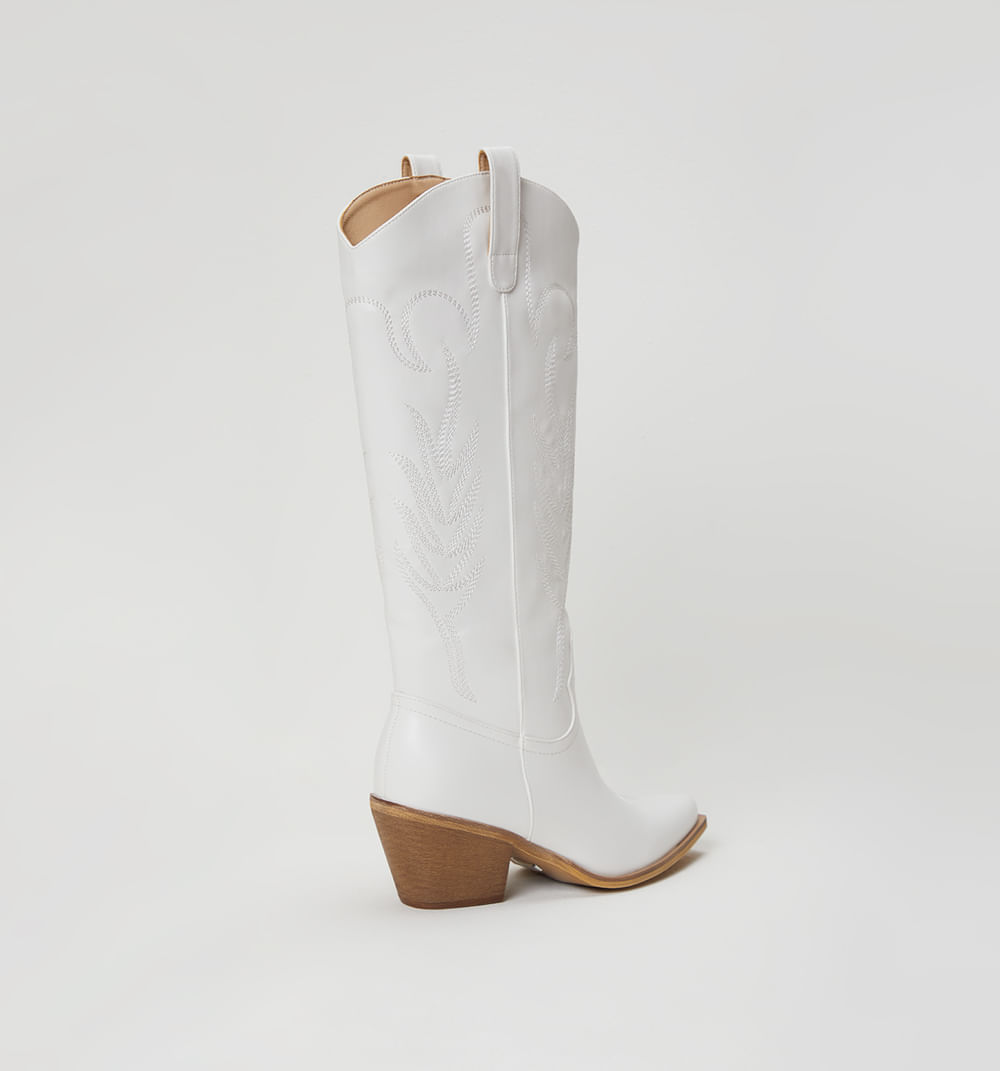 Bota caña alta western