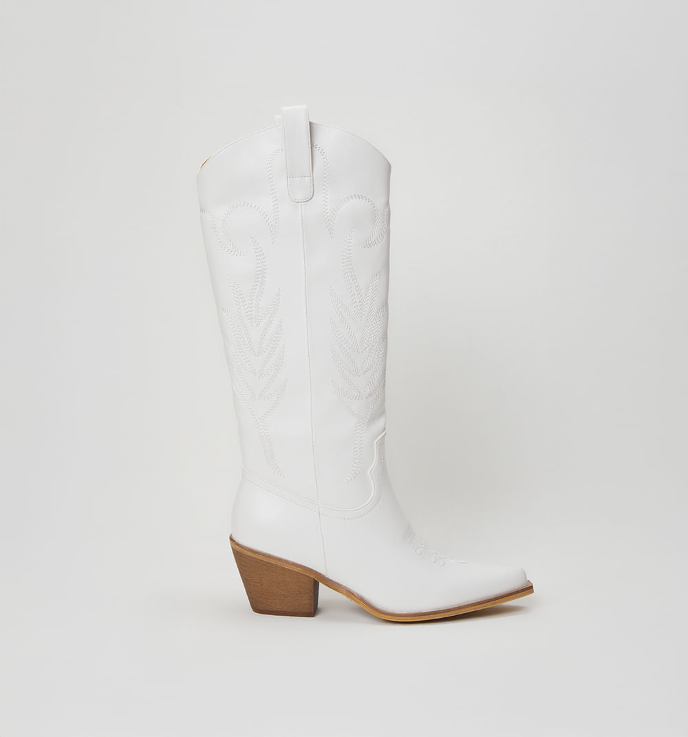 Bota caña alta western