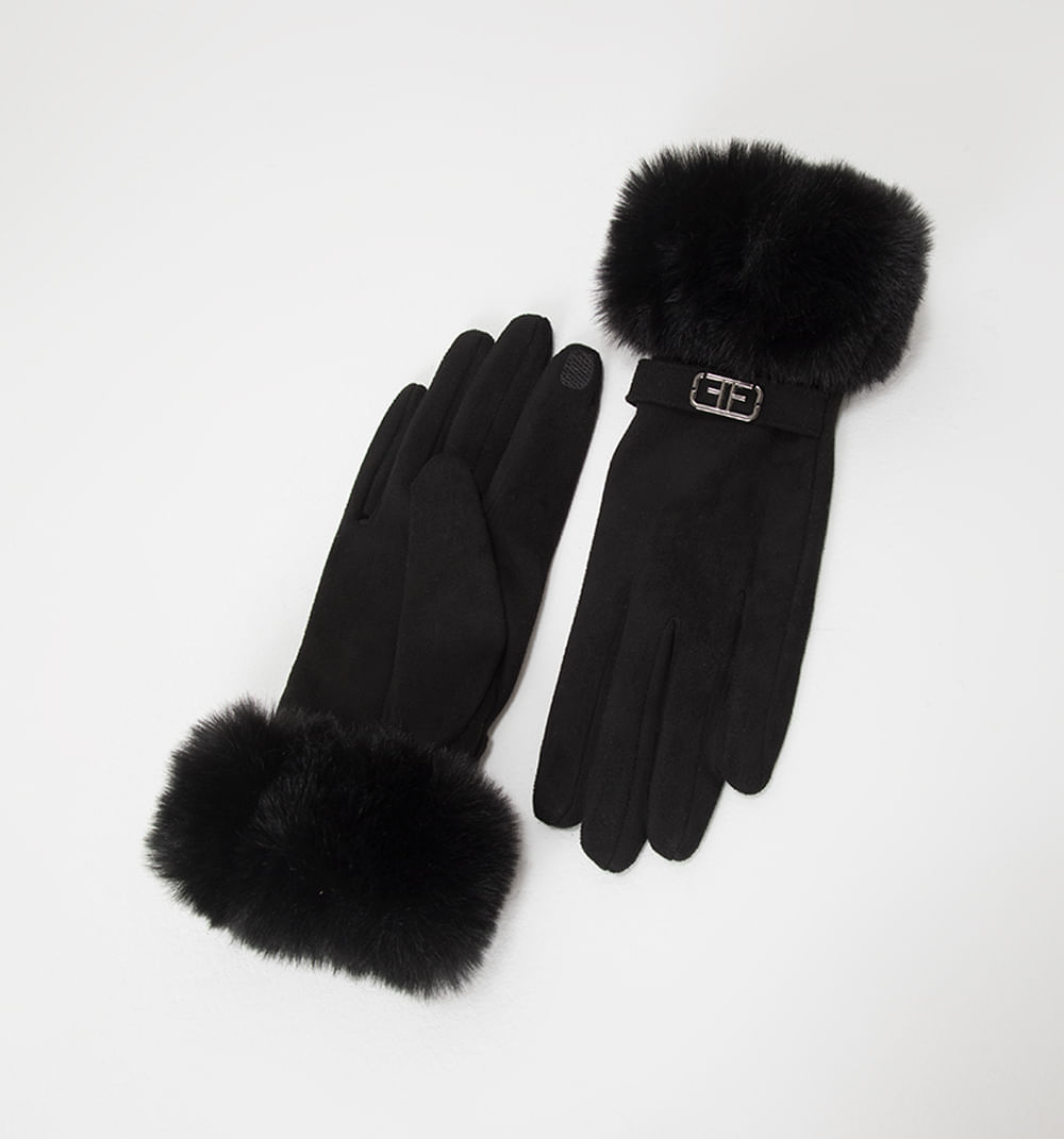 Guantes puño pelo