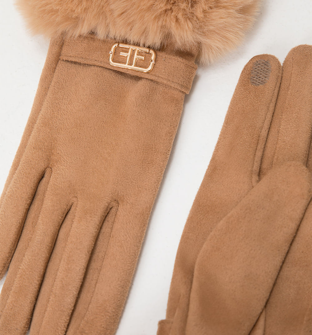 Guantes puño pelo