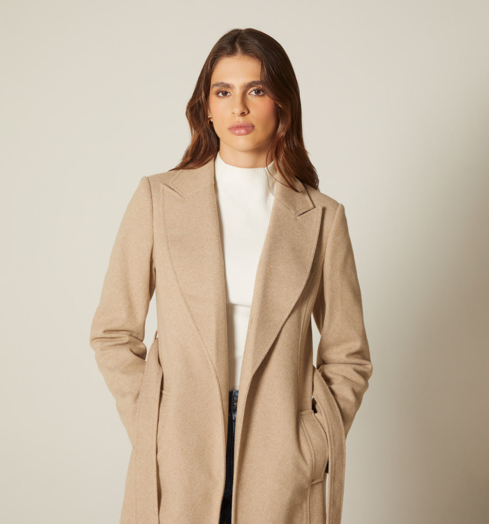 Gaban en paño con bolsillos