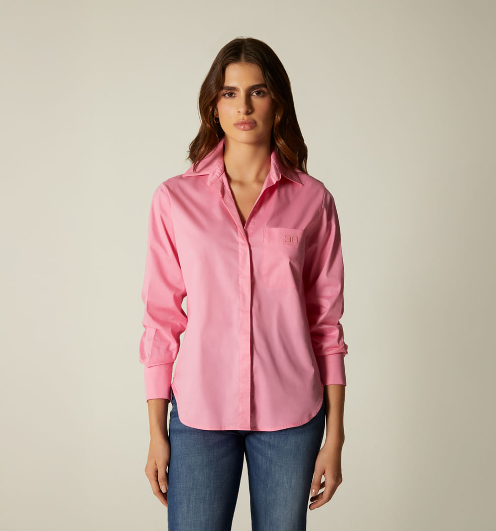 Camisera manga larga over size