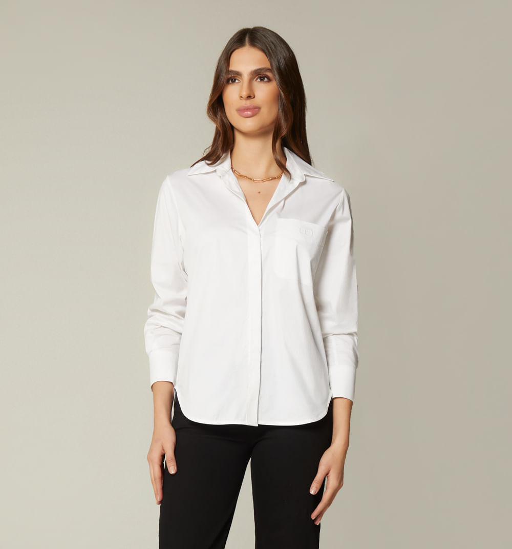 Camisera manga larga over size