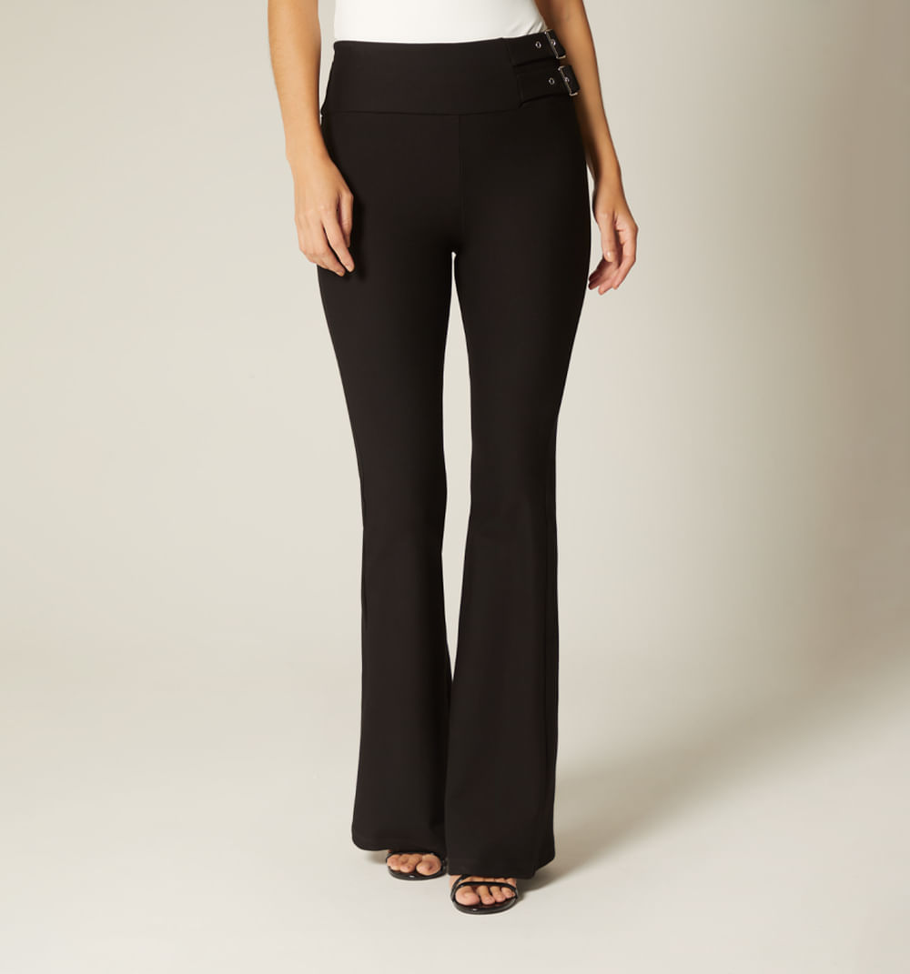 Leggins tiro alto pretina ancha