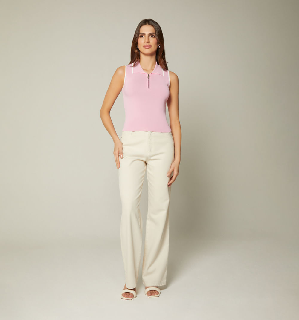 Blusa tejida para mujer manga sisa