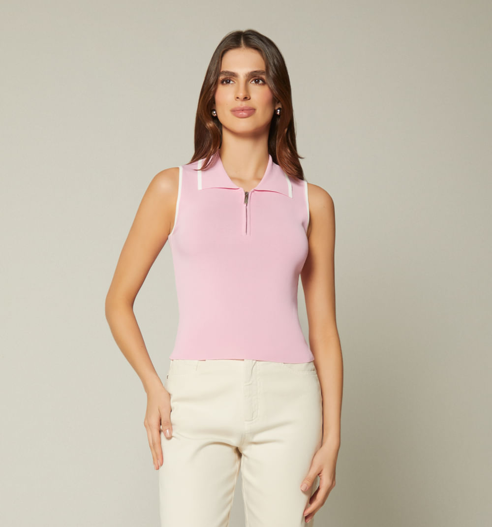 Blusa tejida para mujer manga sisa